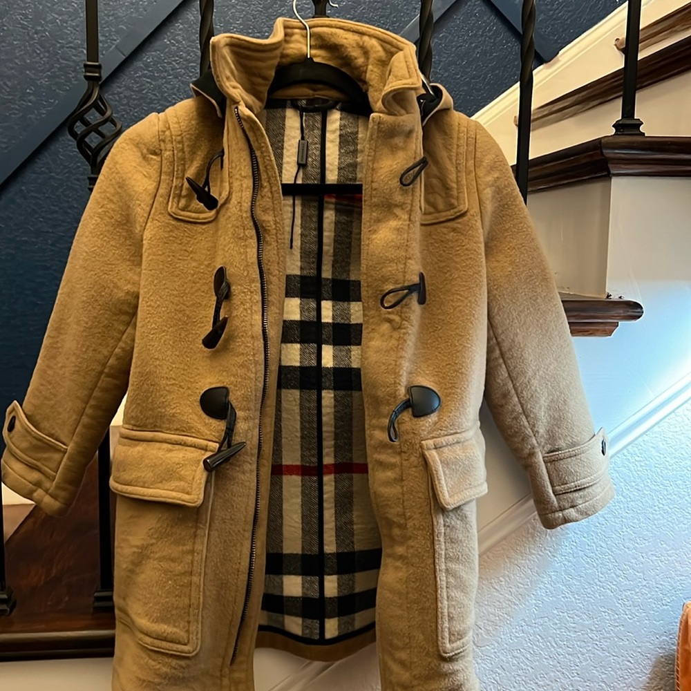 Burberry boys coat
